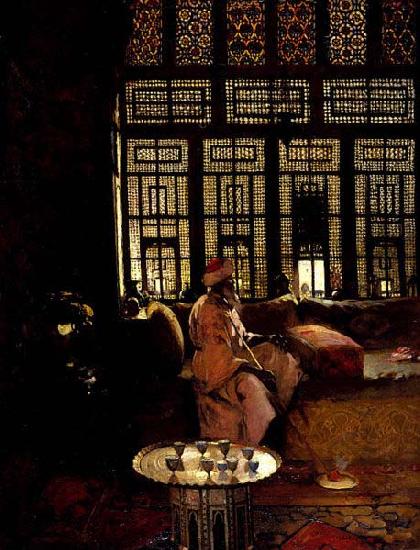 Arthur Melville An Arab Interior oil painting image
